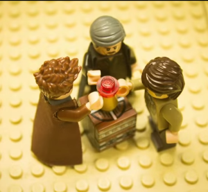 Even in Lego, this scene makes me sniffle.